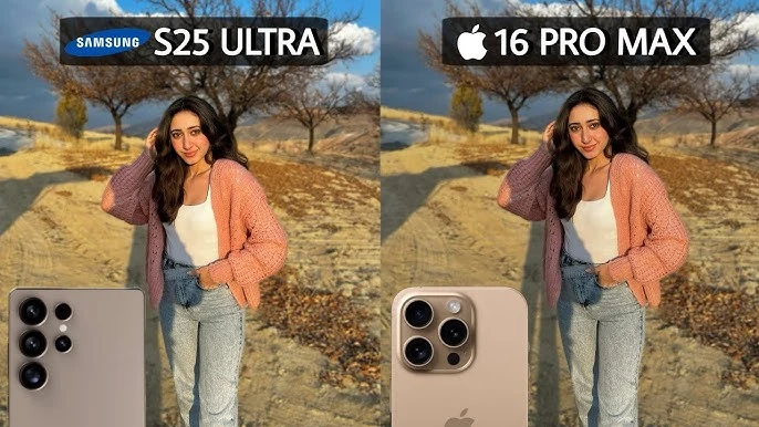 Samsung Galaxy S25 Ultra Vs iPhone 16 Pro Max