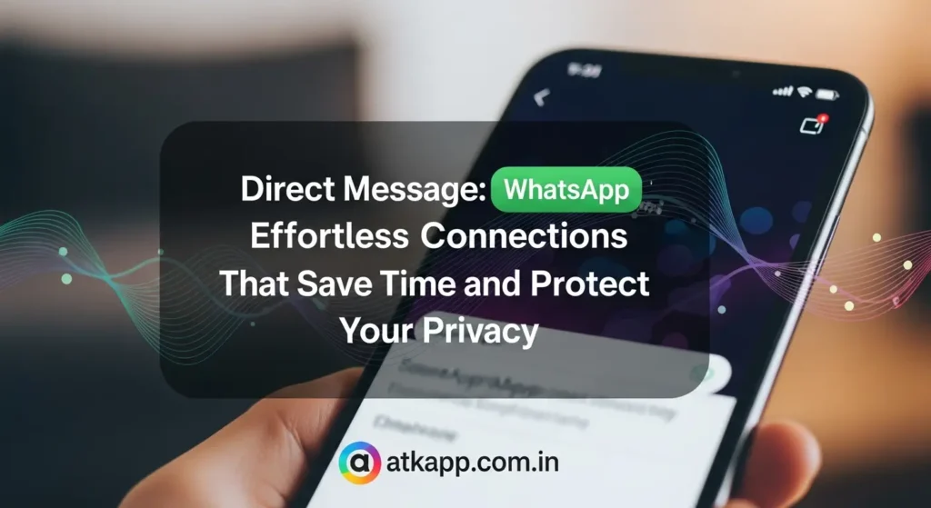 Direct Message WhatsApp: Effortless Connections That Save Time and Protect Your Privacy